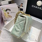 Chanel 19 Bag Flap Bag Symphony White AS1160 Size 26 cm - 6