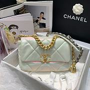 Chanel 19 Bag Flap Bag Symphony White AS1160 Size 26 cm - 4