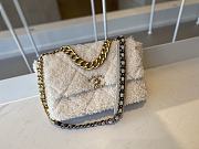 Chanel Lamb Hair Flap Bag AS1160 Size 26 - 4