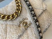 Chanel Lamb Hair Flap Bag AS1160 Size 26 - 3