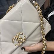 Chanel Lingge Tofu Bag White AS1160 Size 26x9x16 cm - 5