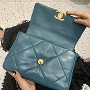 Chanel Lingge Tofu Bag Blue AS1160 Size 26x9x16 cm - 5