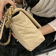 Chanel Lingge Tofu Bag Cream AS1160 Size 26x9x16 cm - 5