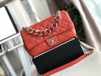 Chanel 2020 Cruise Leather Flap Bag AS1353 24x16x6 cm