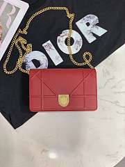 Dior Ama Woc Chain Bag Red 19 cm - 1