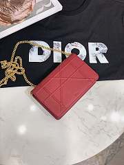 Dior Ama Woc Chain Bag Red 19 cm - 6