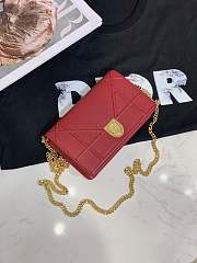 Dior Ama Woc Chain Bag Red 19 cm - 4