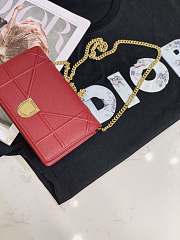 Dior Ama Woc Chain Bag Red 19 cm - 2