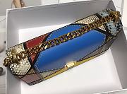 Diorama Snakeskin Patchwork Color Size 25x15.5x8 cm - 5