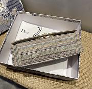 Dior Pinstripe Caro 30 Montaigne M1210 Size 20x12x7 cm - 2