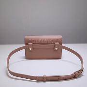 Dior Montaigne Waist Bag WOC 2-in-1 Pink 9909 Size 19x12.5x4 cm - 5