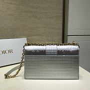 Dior 30 Montaigne Bag In Bronze Gray Size 25cm - 2