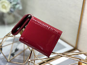 Montaigne Montaigne Three-Fold Wallet Red Size 10x8.5x2 cm - 6