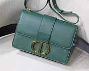 Dior 30 Montaigne Retro Green M9030 Size 24x17x8cm - 4