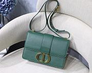 Dior 30 Montaigne Retro Green M9030 Size 24x17x8cm - 1