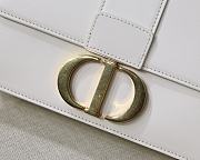 Dior 30 Montaigne White M9030 Size 24x17x8cm - 6