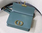 Dior 30 Montaigne Retro Blue M9030 Size 24x17x8cm - 3