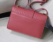 Dior 30 Montaigne Dark Pink M9030 Size 24x17x8cm - 4