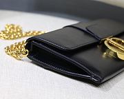 Dior 30 Montaigne Chain Clutch Black Size 27.5x12x2 cm - 5