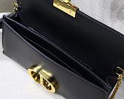 Dior 30 Montaigne Chain Clutch Black Size 27.5x12x2 cm - 4