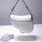 Saddle Bag Palm Pattern White Small 6816 Size 21x18x5 cm - 4