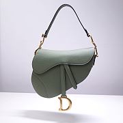 Saddle Bag Palm Pattern Green Large 6816 Size 25.5x20x6.5 cm - 1