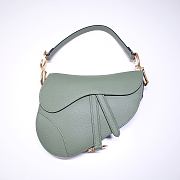 Saddle Bag Palm Pattern Green Large 6816 Size 25.5x20x6.5 cm - 5