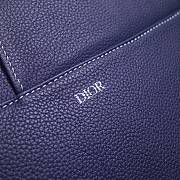 Dior Pre-Fall Men's Saddle Bag Dark Blue 83146 Size 20x28.6x5 cm - 5