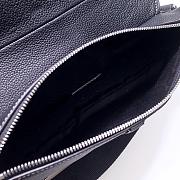 Dior Pre-Fall Men's Saddle Bag Black/White 83146 Size 20x28.6x5 cm - 2