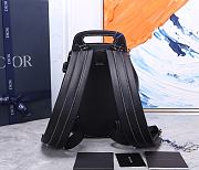 DIOR Saddle Backpack Black Bee 93313 Size 19x27.5x11.5 cm - 2