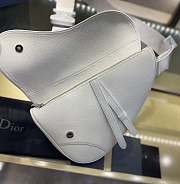 Dior Saddle Bag White 093 Size 20x28.6x5 cm - 2