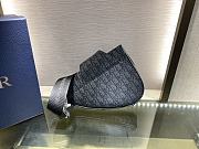 Dior Saddle Bag (Couple Style) Latest Fabric 093 Size 20x28.6x5 cm - 3