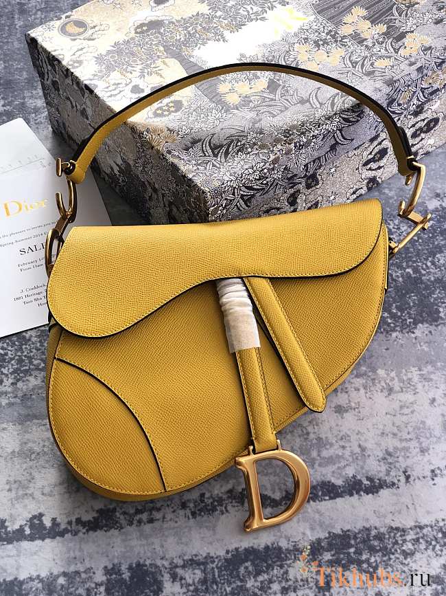 Saddle Bag Yellow 900 Size 20x16x6.5cm - 1