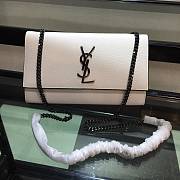 YSL Classic SAINT LAURENT White 354119 Size 24x14.5x5.5 cm - 1