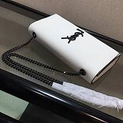 YSL Classic SAINT LAURENT White 354119 Size 24x14.5x5.5 cm - 3