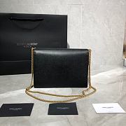 YSL Saint Laurent Cassandra Monogram Black 532750 Size 22x16.5x5.5 cm - 6