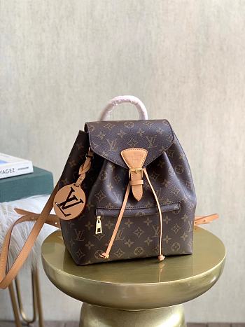 LV MONTSOURIS PM MONOGRAM BACKPACK M45515 Size 27.5x33x14 cm