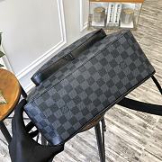 LV Men's Backpack Blue M41530 Size 31x13x40 cm - 3