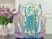 LV Laser Colorful Backpack M40107 Size 31x38x11 cm - 1