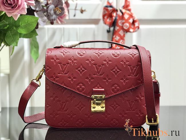 Lv Pochette Metis Red M41487 Size 25x19x9 cm - 1