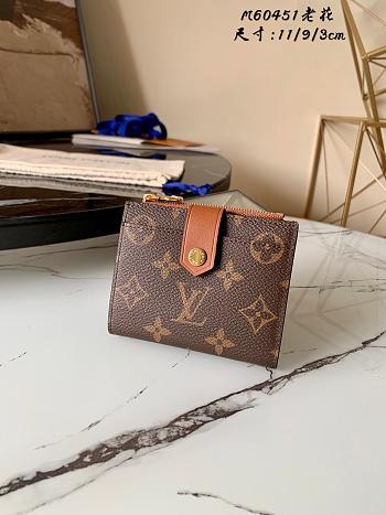 Lv Multiple Wallet M60451 Size 11x9x3 cm