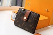 LV Monogram Canvas Wallet Original M60451 Size 11x9x3 cm - 1