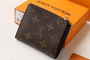 LV Monogram Canvas Wallet Original M60451 Size 11x9x3 cm - 4