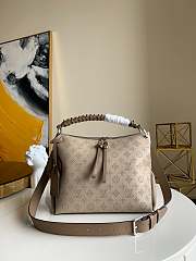 LV Beaubourg Hobo Medium Handbag Elephant Gray M56084 Size 32x26x17 cm - 1