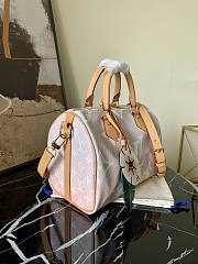 LV SPEEDY BANDOULIÈRE 25 Pillow Handbags Nude Pink M45722 Size 25x19x15 cm - 2