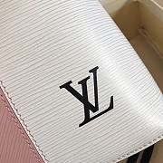 LV NeoNoe Handbags White Stripes M52163 Size 26x26x17.5 cm - 6