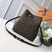 LV Noe Champagne Bag Black M43569 Size 26x22x27 cm - 5