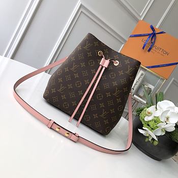 LV Noe Champagne Bag Light Pink M43569 Size 26x22x27 cm