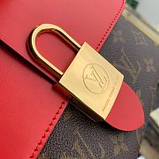 LV LOCKY BB handbag Red  M44322 Size 21x17x8 cm - 2