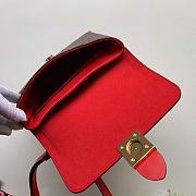 LV LOCKY BB handbag Red  M44322 Size 21x17x8 cm - 3